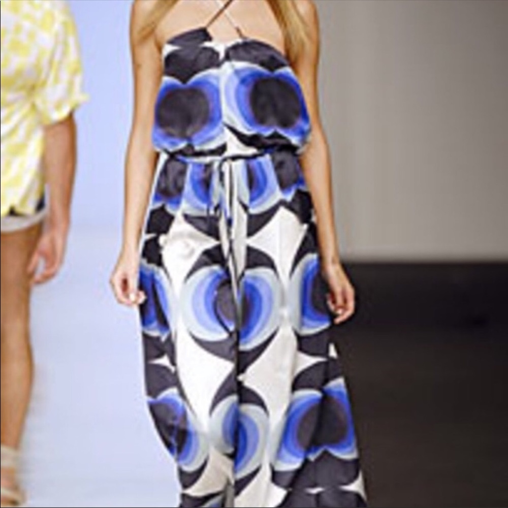 Marimekko for Anthropologie Totem Maxi Dress NWOT